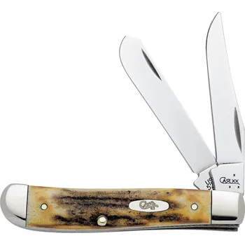 Pracovní nůž W.R. Case 75534 Genuine Stag Mini Trapper