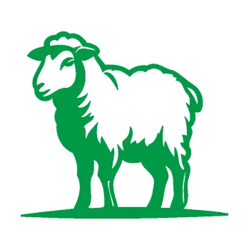 Samolepící dekorace SAMOLEPKA Ovce 002 levá (12 - zelená) NA AUTO, NÁLEPKA, FÓLIE, POLEP, TUNING, VLASTNÍ TEXT, TISK, AUTOSAMOLEPKY.cz, POLEPY, OBRÁZEK, LOGO, SAMOLEPKY