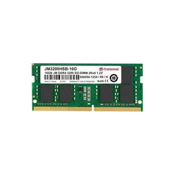 Operační paměť Transcend paměť 16GB (JetRam) SODIMM DDR4 3200 2Rx8 CL22