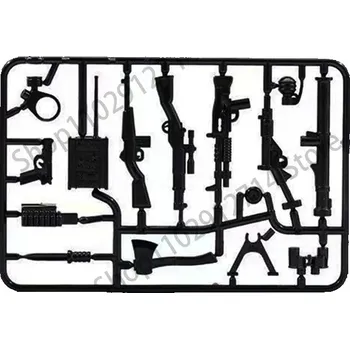 ostatní stavebnice Vojenská stavebnice raketové dělostřelectvo, figurky | styl lego - 031 Oblek na zbraně