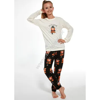 Dívčí pyžamo CORNETTE Dívčí pyžamo 594/160-Winter-bear Barva: 160, Velikost: 110-116
