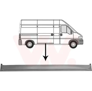Auto zrcátko Dveře, karoserie VAN WEZEL 1747274