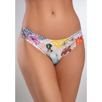 Dámské spodní prádlo Dámské brazilky Meméme ART RETRO Barva: Vícebarevná, Velikost: L