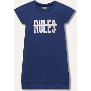 Dívčí šaty Dívčí šaty Rules - tmavě modrá 164