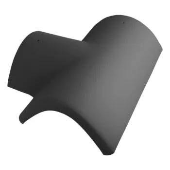 Betonpres Hřebenáč rozdělovací T 235 levý OPTIMAL břidlicově černá