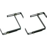 Držák truhlíků kovový BALCONE 2ks černý