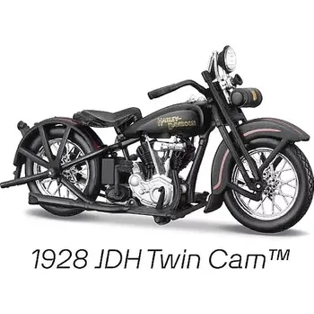 autíčko Harley-Davidson 1928 JDH Twin Cam (sběratelský model, určeno pouze k vystavení)