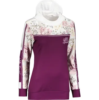 Dámská mikina Dámská mikina premium ALTISPORT VOJ/ALW008MI01 VÍNOVÁ XXL