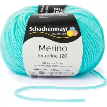 Příze Schachenmayr Merino extrafine 120 Mint 167 (Příze Merino extrafine 120 Mint 167)