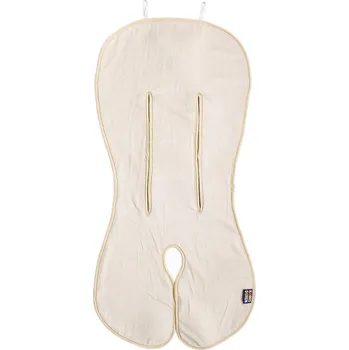 Vložka do autosedačky Kaarsgaren Vložka do kočárku i autosedačky 3D merino přírodní