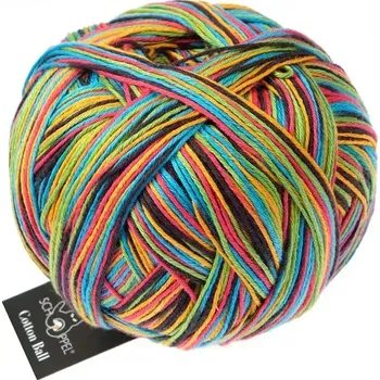 Příze Schoppel Wolle Cotton ball 2338 Echte Abwechslung (Příze Cotton ball 2338 Echte Abwechslung)