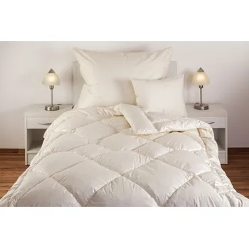 přikrývka JAN Peří Luxusní přikrývka (deka) - prachová 80/20 - krémová 140x240 cm