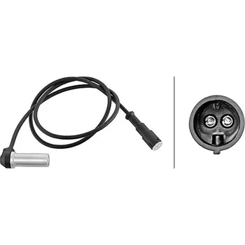 Přislušenství brzdového systému Snímač, počet otáček kol HELLA 6PU 230 048-301