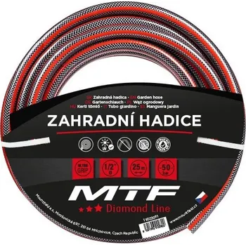 Zahradní hadice Hadice MTF Diamond line Red 1/2" 25m