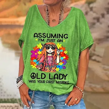 Vzorované tričko v boho stylu Velikost: 3XL, Barva (Varianta): K01-HT0054