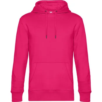 Pánská mikina B&C Unisex mikina WU02K Magenta Pink XXL