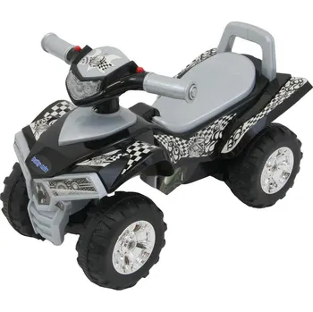 Odrážedlo Dětské odrážedlo se zvukem Čtyřkolka Baby Mix grey