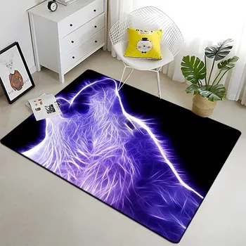 Koberec Koberec 3D vlk do obýváku a ložnice - 19,100 x 150 cm 39 x 59 palců