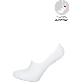 Dámské ponožky Ponožky Fiore Footies 04 Barva: Bílá, Velikost: 2/39-41