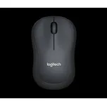Logitech M220/Kancelářská/Optická/1 000 DPI/Bezdrátová USB/Černá 910-004878