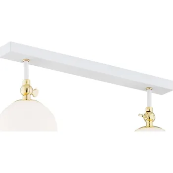 Nástěnné svítidlo Argon Latina nástěnné svítidlo 2x7 W bílá-mosaz 845