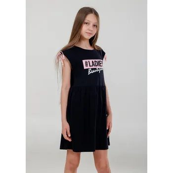 Dívčí šaty Dívčí šaty Ladies - černá 140