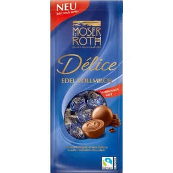 Cukrovinka MOSER ROTH Délice Pralinky s mléčným krémem 140g