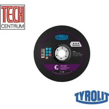 Brusný kotouč TYROLIT Kotouč řezací flex T42 230x3x22,2 LITINA ZA30PB80 635268 (25ks) PREMIUM - 1 ks/ 161,78 Kč