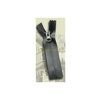 Zip zip nedělitelný W5-022 cm-aretační jezdec-černý, zatřený TPU celé balení