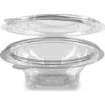 Miska (rPET) s víčkem kulatá průhledná 150ml [50 ks] UNIPAP