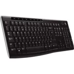 Logitech K270/Bezdrátová USB/CZ-SK layout/Černá 920-003741