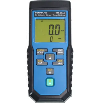Anemometr Anemometr, průtok, teplota, vlhkost, tlak TM414A TENMARS