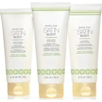 Tělový krém Mary Kay Satin Body Sada 3ks (Dodává pokožce sametově jemný pocit)