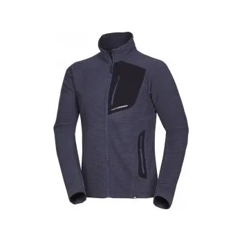 Pánská mikina Northfinder Bellamy bluenights S; Modrá mikina + DÁREK DLE VÝBĚRU!