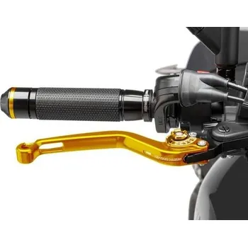 Motodíl PUIG Páčka brzdy bez adaptéru PUIG 170OO dlouhé zlatá/zlatá