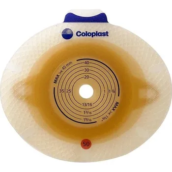 Plynová maska SenSura Click 2D podložka 5 ks—S oušky, kroužek 40 mm, otvor 10-35 mm