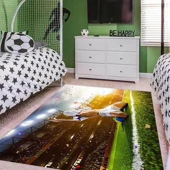 Koberec Koberec fotbalový dětský měkký - 1,60 x 90 cm 24 x 36 palců