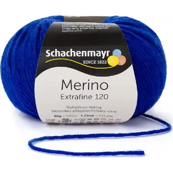 Příze Schachenmayr Merino extrafine 120 Enzian 153 (Příze Merino extrafine 120 Enzian 153)