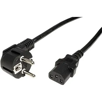 Napájecí kabel Value Kabel síťový, CEE 7/7(M) - IEC320 C13, 3x 1,5mm2, 3m, černý - 19.99.1014