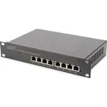 DIGITUS Gigabit Ethernet Switch 8-port, 10 palců, nemanagovaný DN-80114