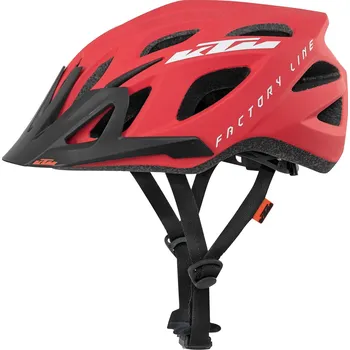 Cyklistická přilba KTM Factory Line Red Matt/Silver Matt 54-58