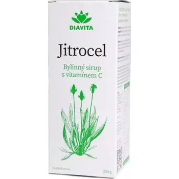 Sirup Bylinný sirup Diavita Jitrocel 250g