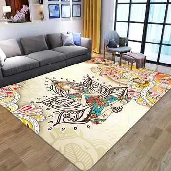 Koberec Moderní protiskluzový koberec do obýváku - 18,100 x 120 cm 39 x 47 palců