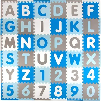 inSPORTline Pěnové puzzle Abecino 30x30x1 cm, 36ks