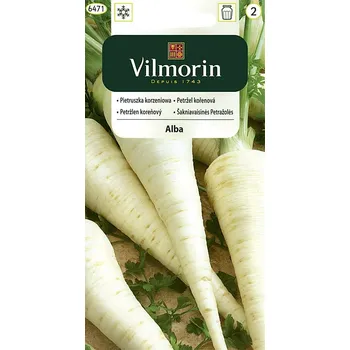 Semeno Petržel kořenová Alba (extra bílá) Vilmorin