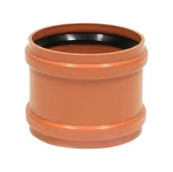 Kanalizační potrubí Přesuvka kanalizační Wavin PVC-U Solidwall SW KGU, SDR34, DN 250, oranžová