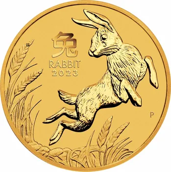 Zlatá mince 1 Oz Lunar Series III Year of the Rabbit 2023