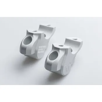 Zavazadlo na motocykl SW MOTECH Zvýšení řídítek na moto BMW H 32 mm, 25 mm stříbrné