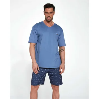 Pánské pyžamo Pánské pyžamo Cornette JOHN 326/112 Barva: Modrá, Velikost: M