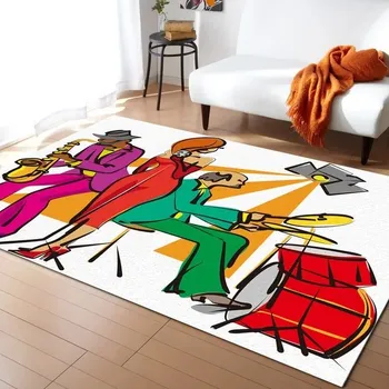 Koberec Koberec do dětského pokoje s protiskluzovou podložkou - 14,100 x 160 cm 39 x 63 palců